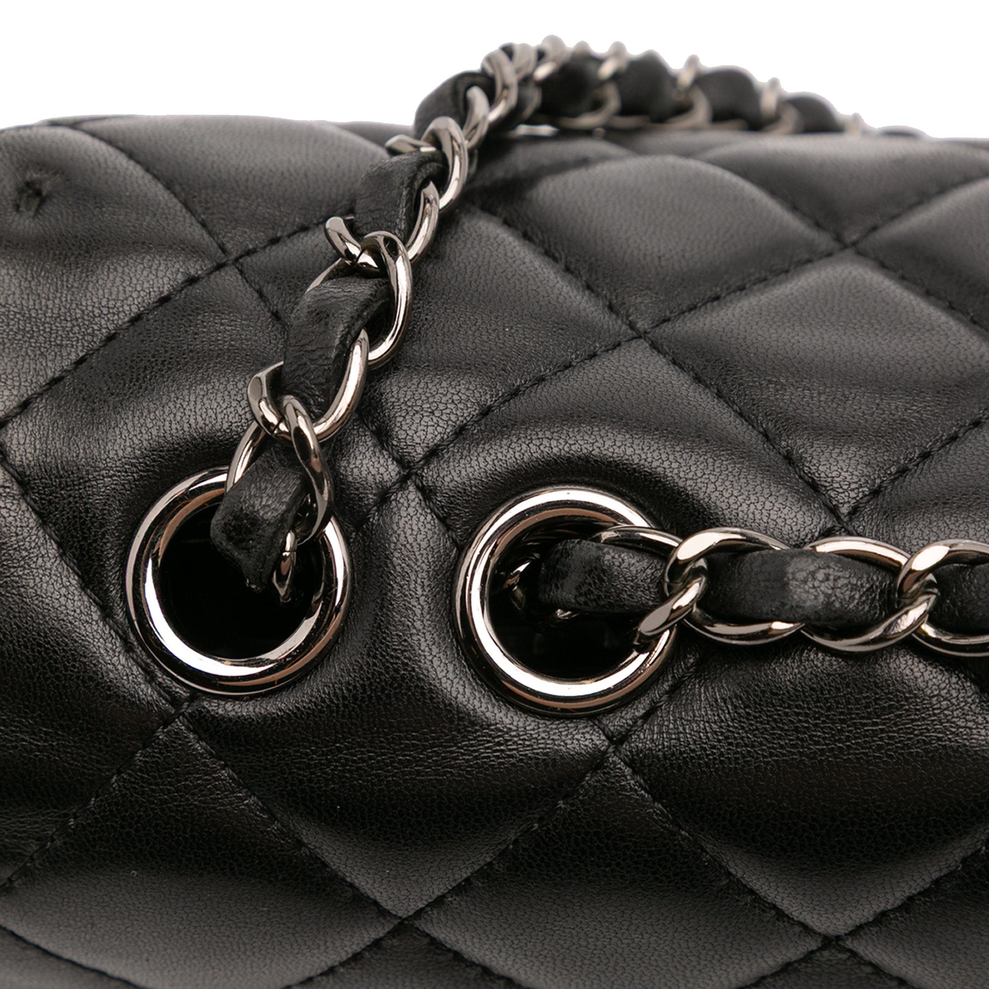 Small Quilted Lambskin Coco Loop Flap