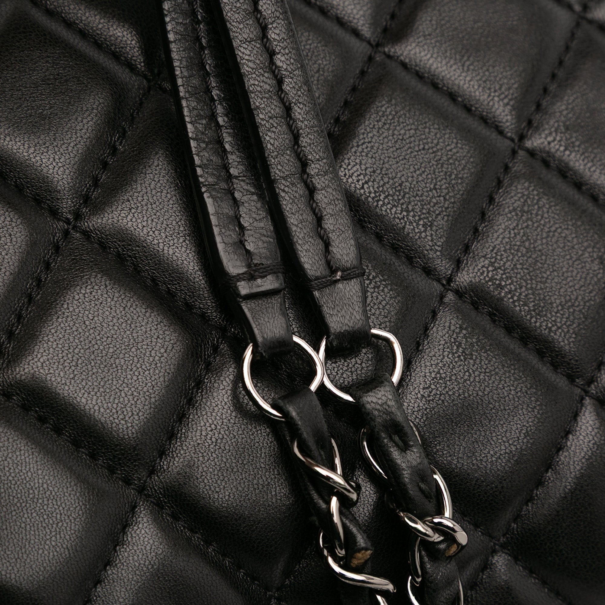 Small Quilted Lambskin Coco Loop Flap