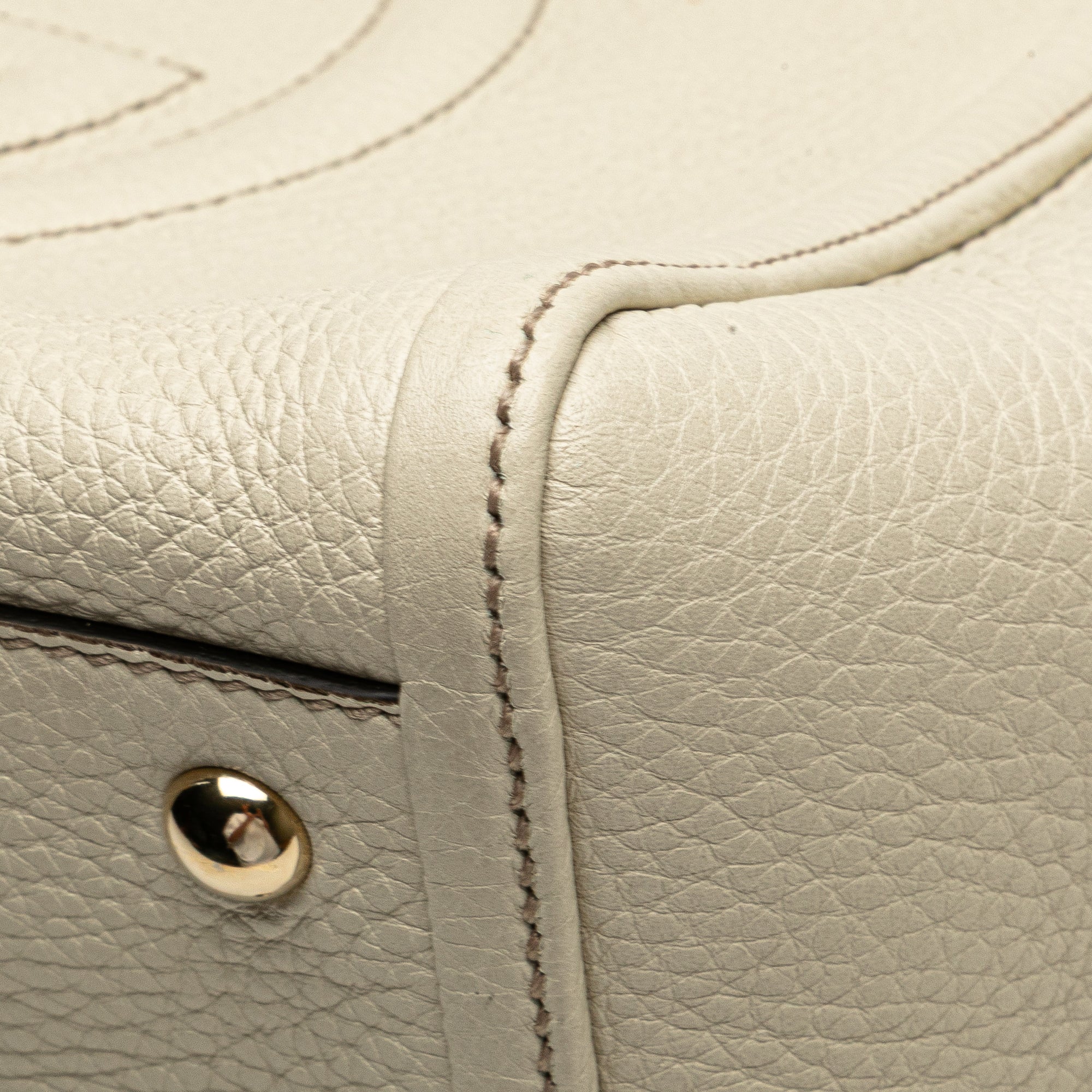 Small Pebbled Leather Soho Cellarius Satchel