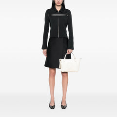 Small Pebbled Leather Soho Cellarius Satchel