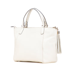 Small Pebbled Leather Soho Cellarius Satchel