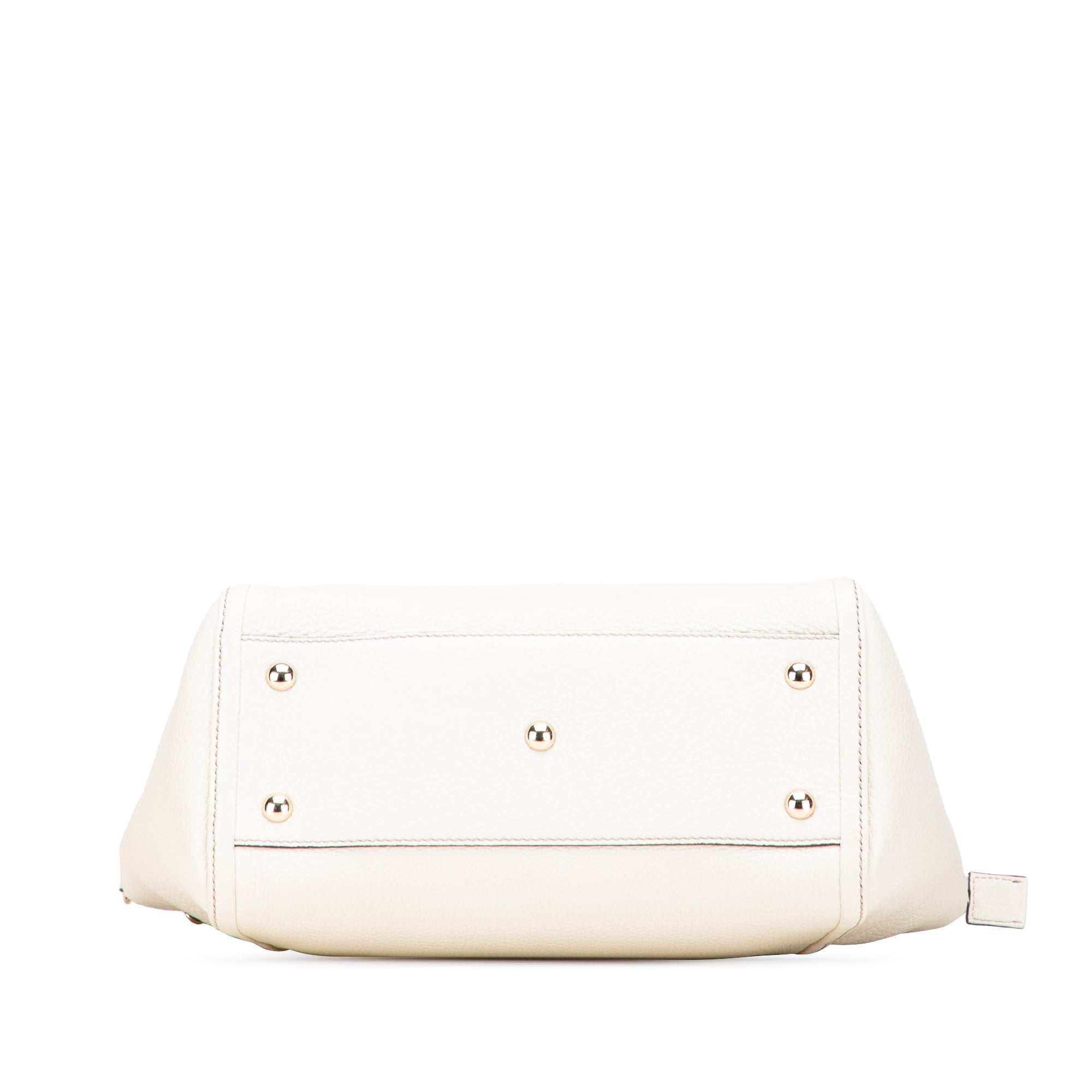 Small Pebbled Leather Soho Cellarius Satchel