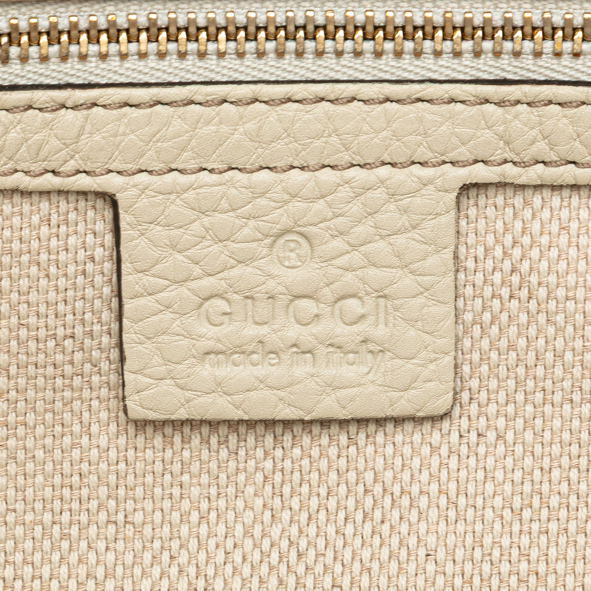 Small Pebbled Leather Soho Cellarius Satchel
