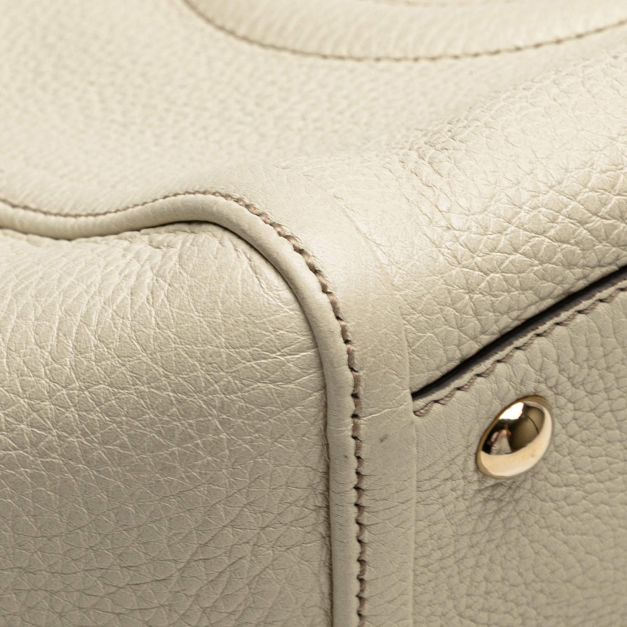 Small Pebbled Leather Soho Cellarius Satchel