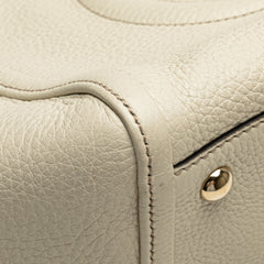 Small Pebbled Leather Soho Cellarius Satchel