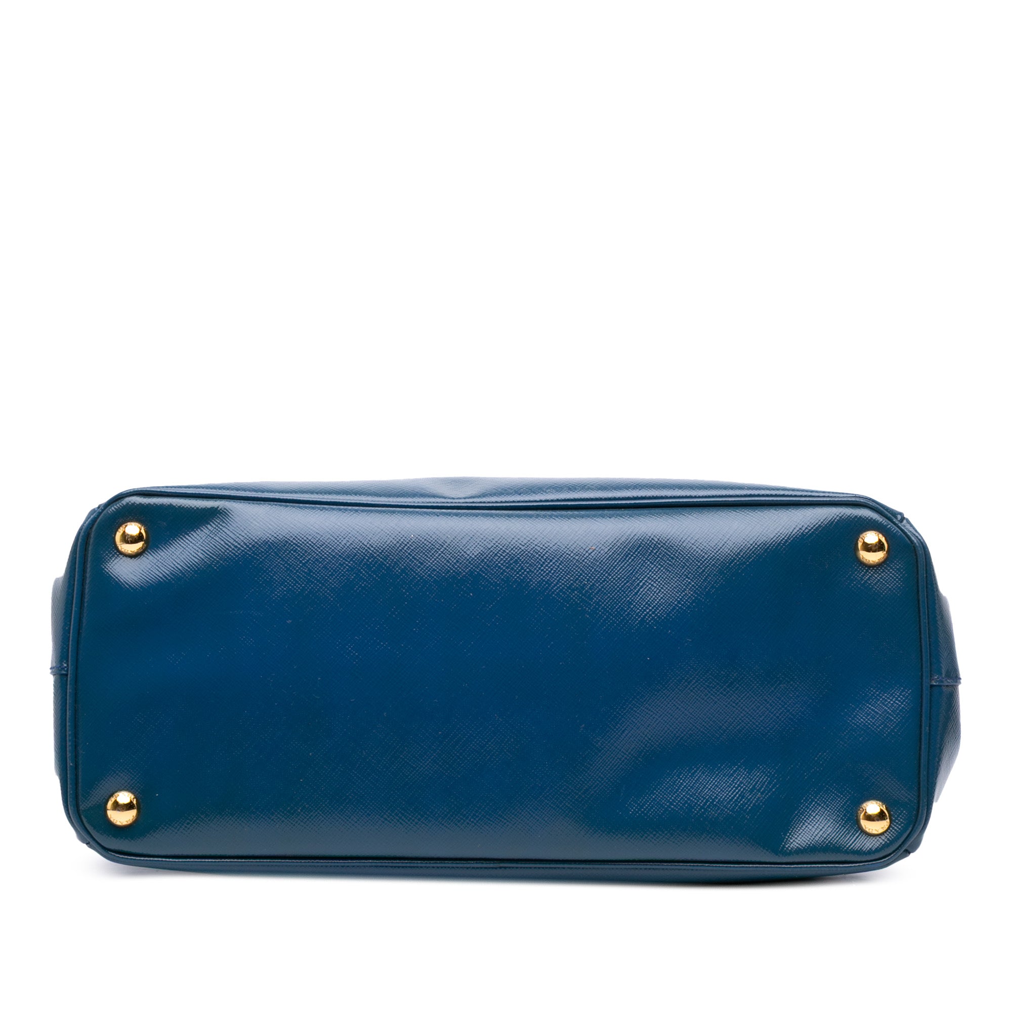 Medium Saffiano Vernice Galleria Double Zip Satchel