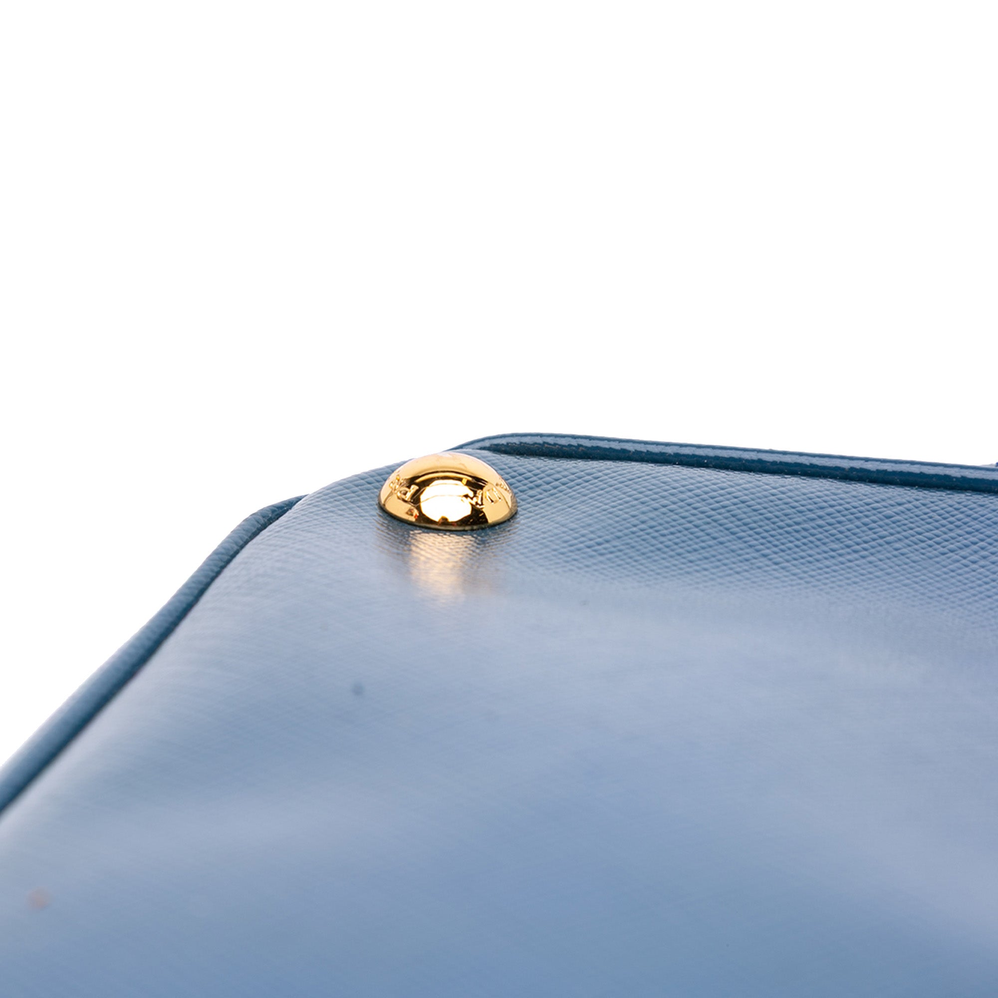 Medium Saffiano Vernice Galleria Double Zip Satchel