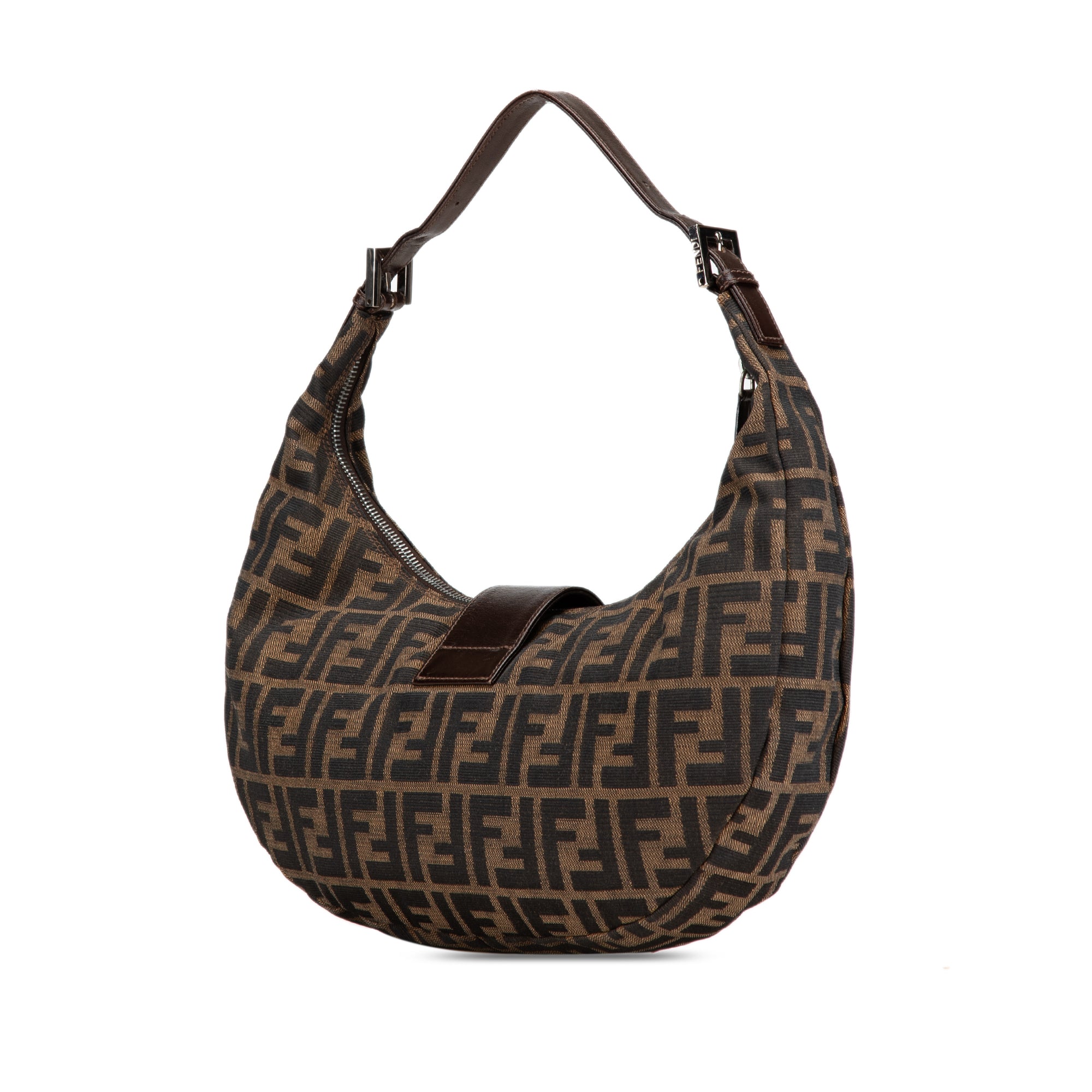 Zucca Canvas Croissant Hobo