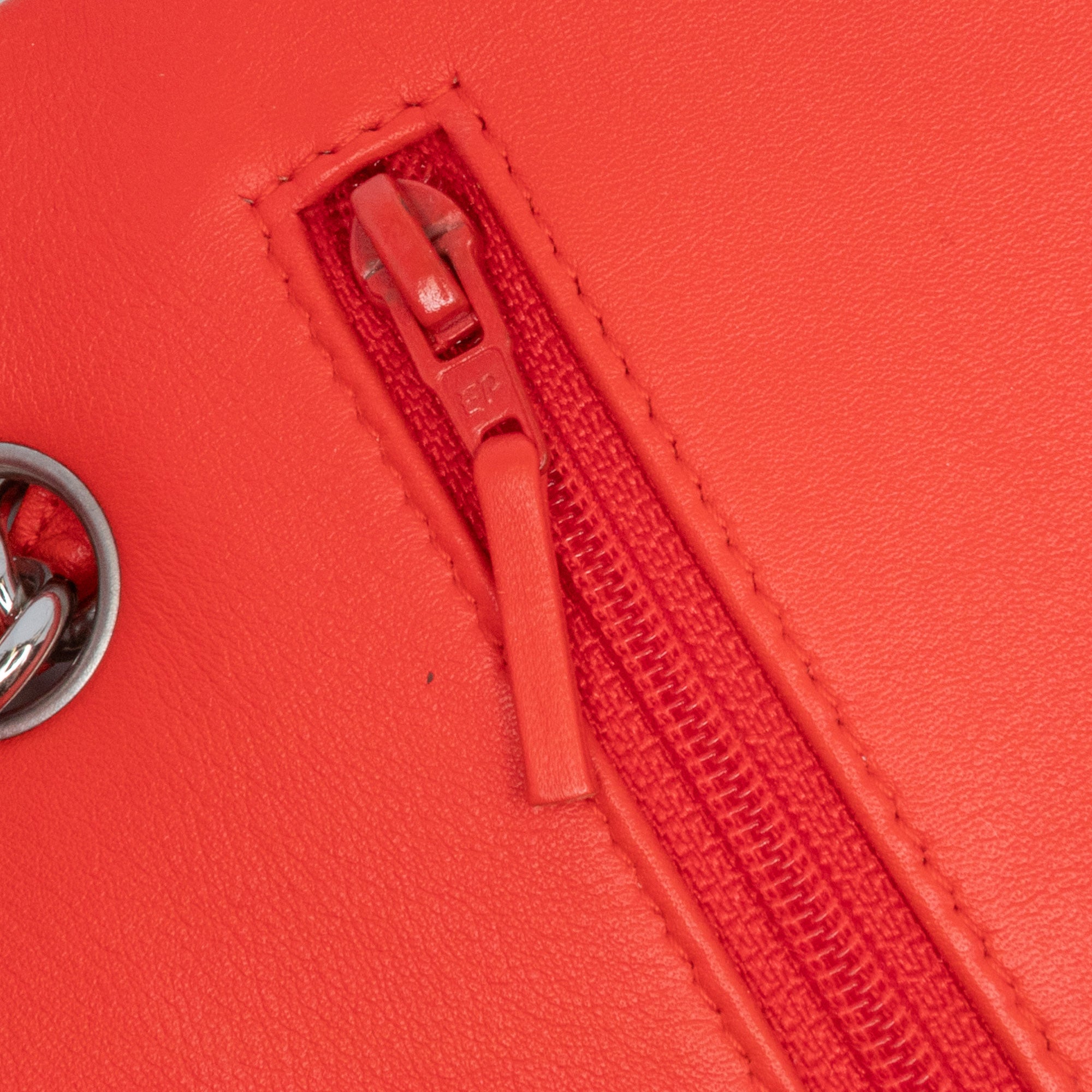 Jumbo Classic Patent Stiped Double Flap