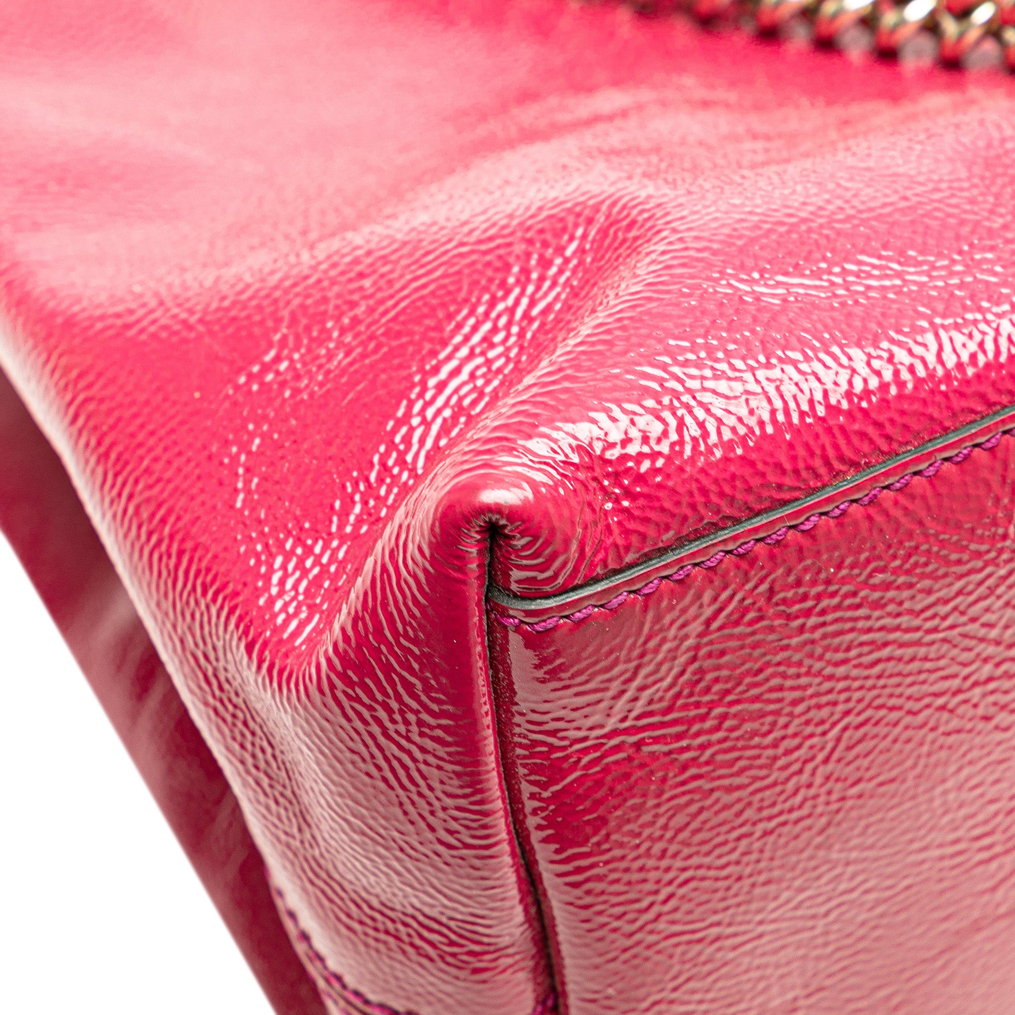 Medium Patent Soho Chain Tote
