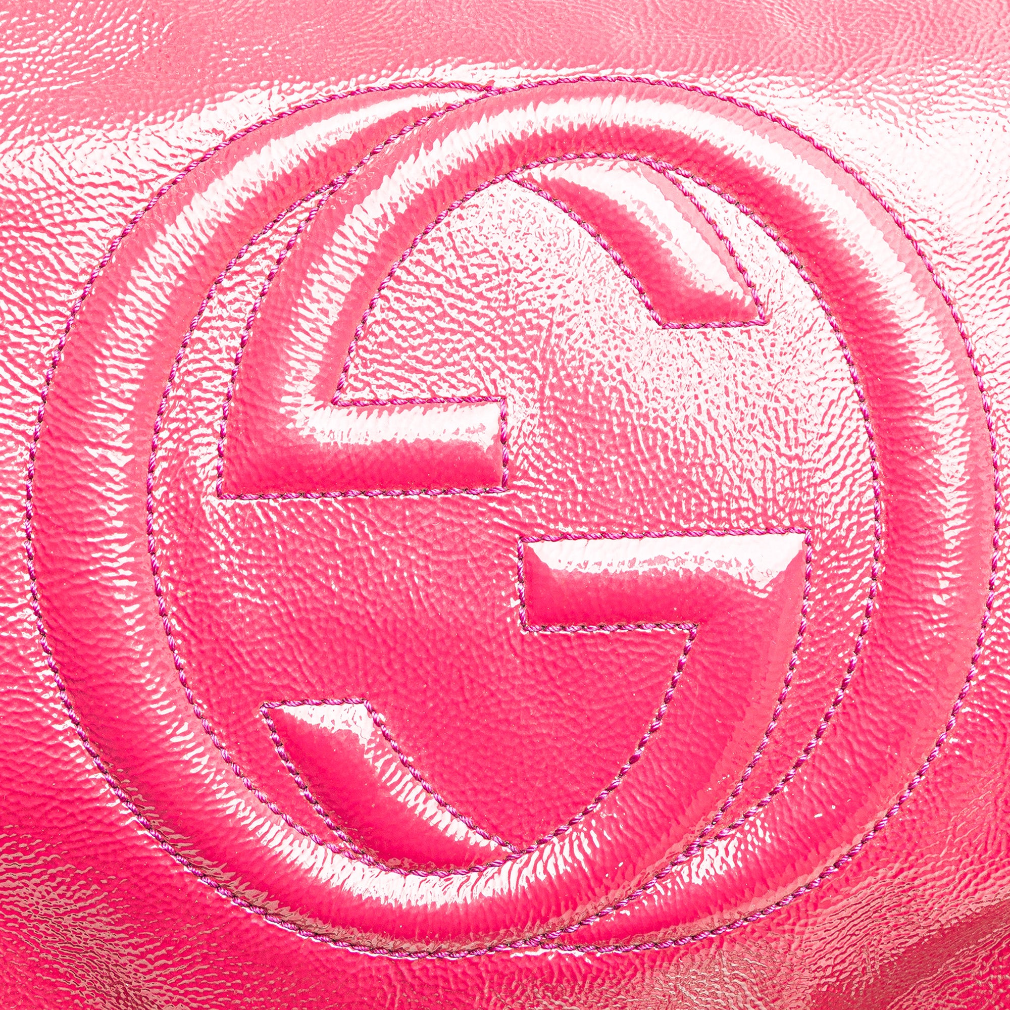 Medium Patent Soho Chain Tote