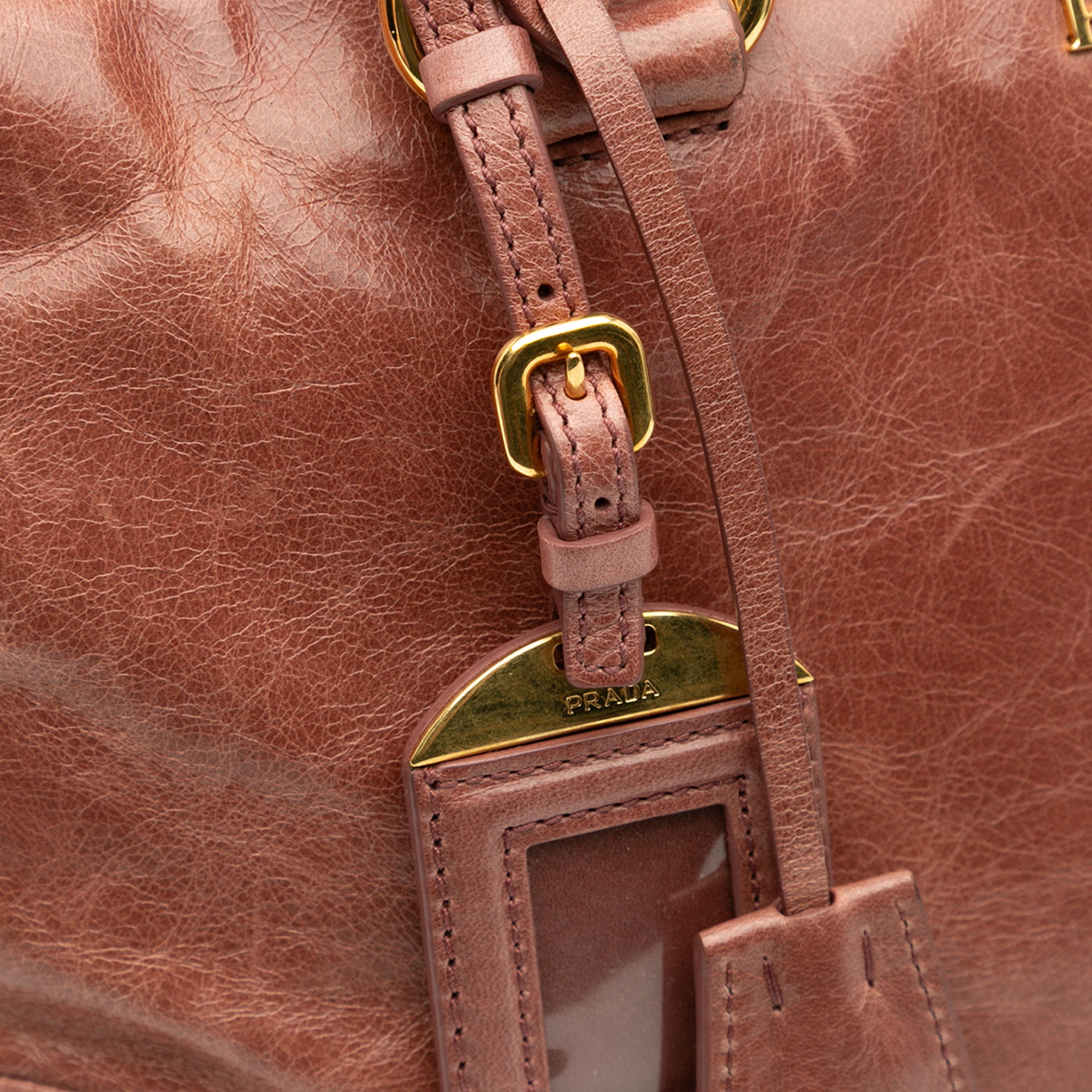 Vitello Shine Bauletto Satchel