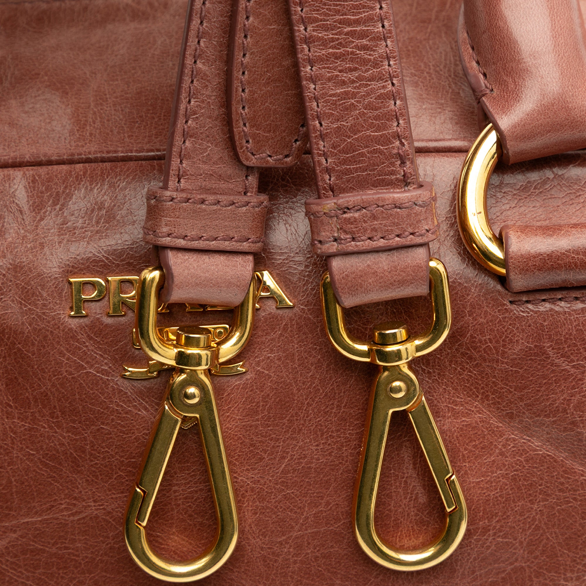 Vitello Shine Bauletto Satchel