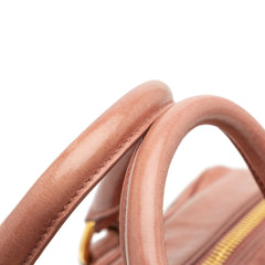 Vitello Shine Bauletto Satchel