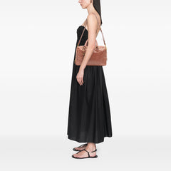 Vitello Shine Bauletto Satchel