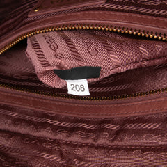 Vitello Shine Bauletto Satchel