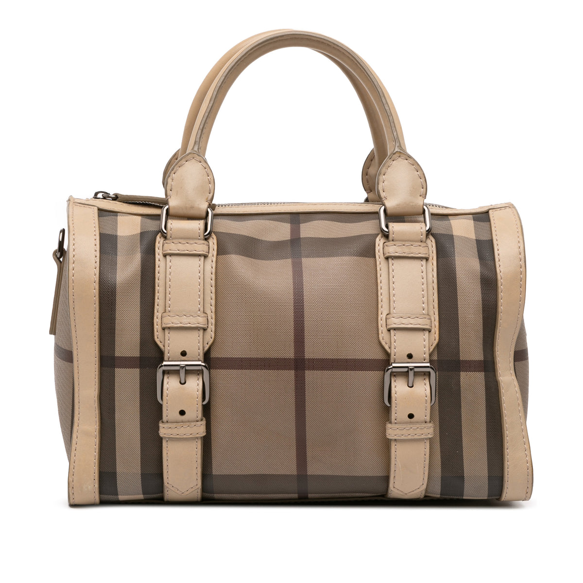Smoke Check Coated Canvas Chester Boston Bag