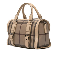 Smoke Check Coated Canvas Chester Boston Bag