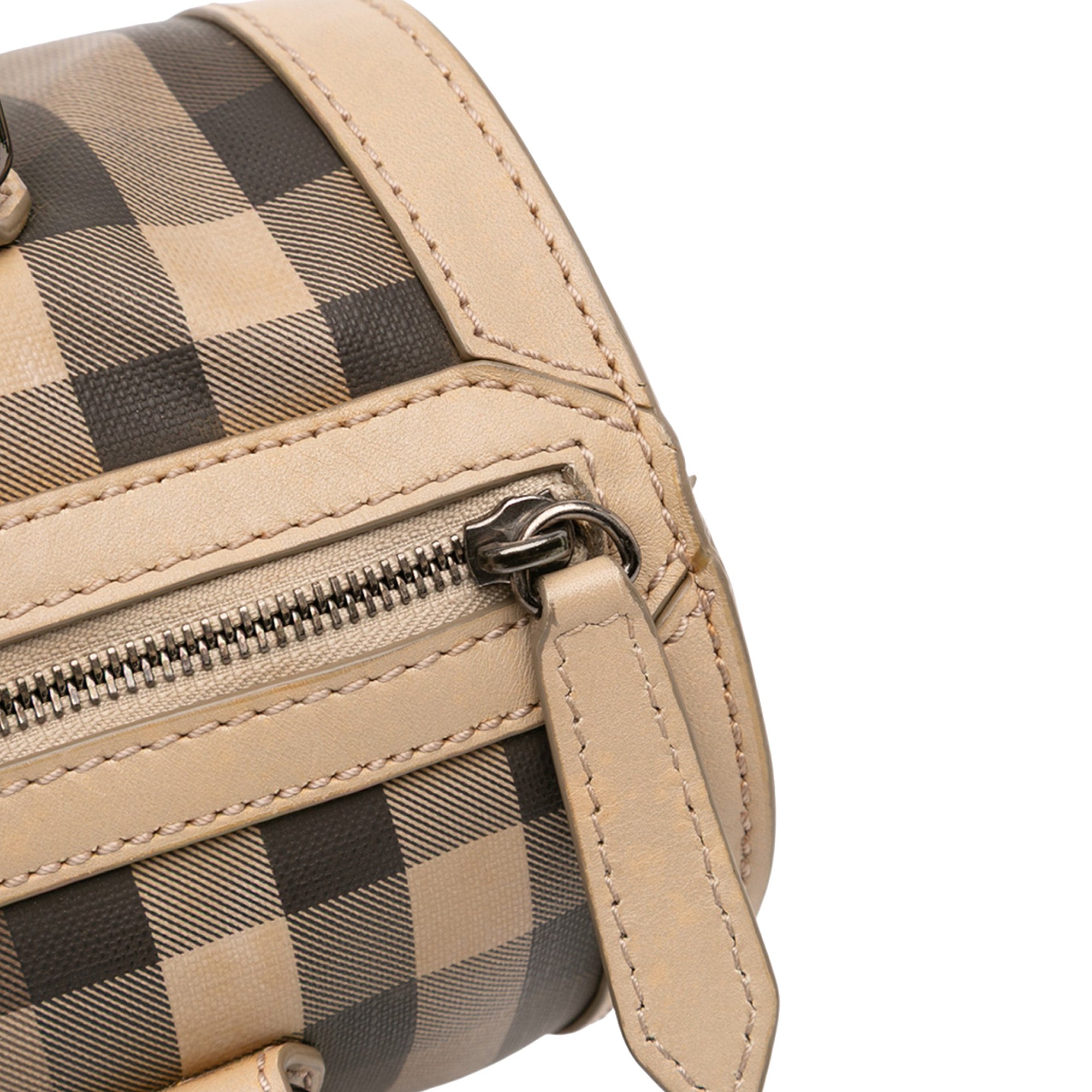Smoke Check Coated Canvas Chester Boston Bag