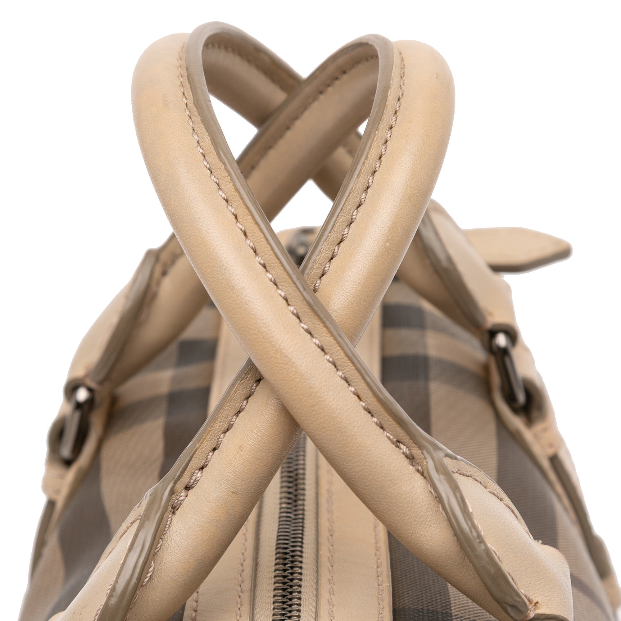 Smoke Check Coated Canvas Chester Boston Bag