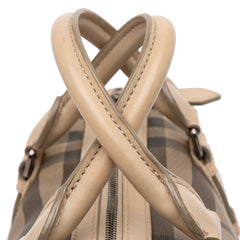 Smoke Check Coated Canvas Chester Boston Bag
