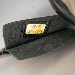 Large PVC and Lambskin Naked Flap