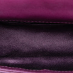 Extra Mini Rectangular Lambskin Beaded Single Flap