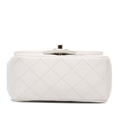 Mini Square Classic Caviar Single Flap