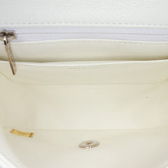 Mini Square Classic Caviar Single Flap