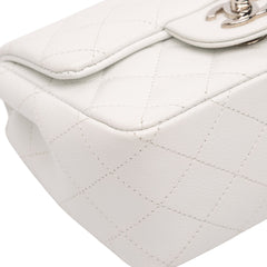 Mini Square Classic Caviar Single Flap