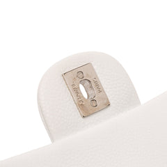 Mini Square Classic Caviar Single Flap