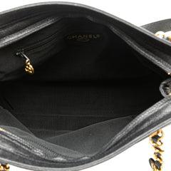 Triple CC Caviar Shoulder Bag