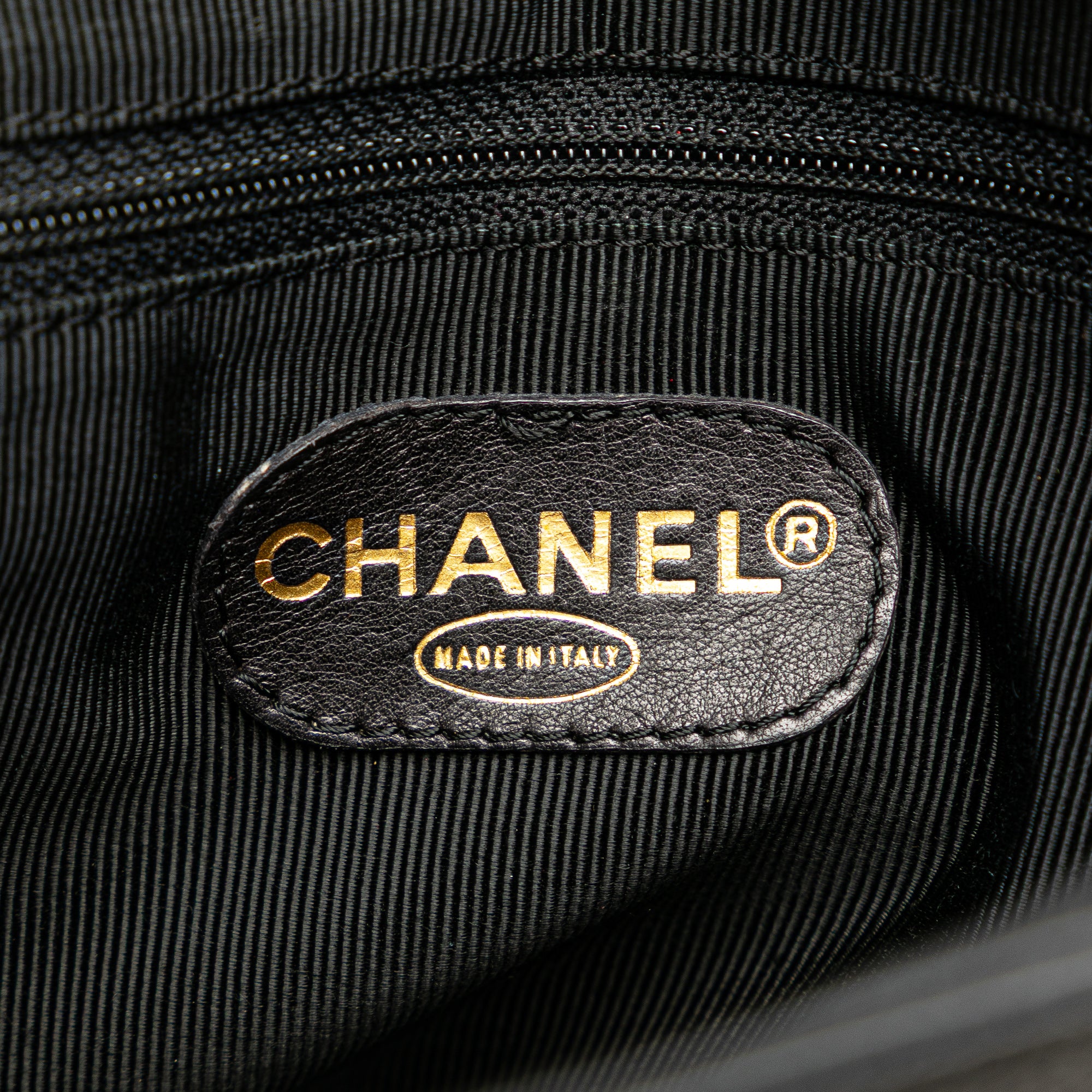 Triple CC Caviar Shoulder Bag