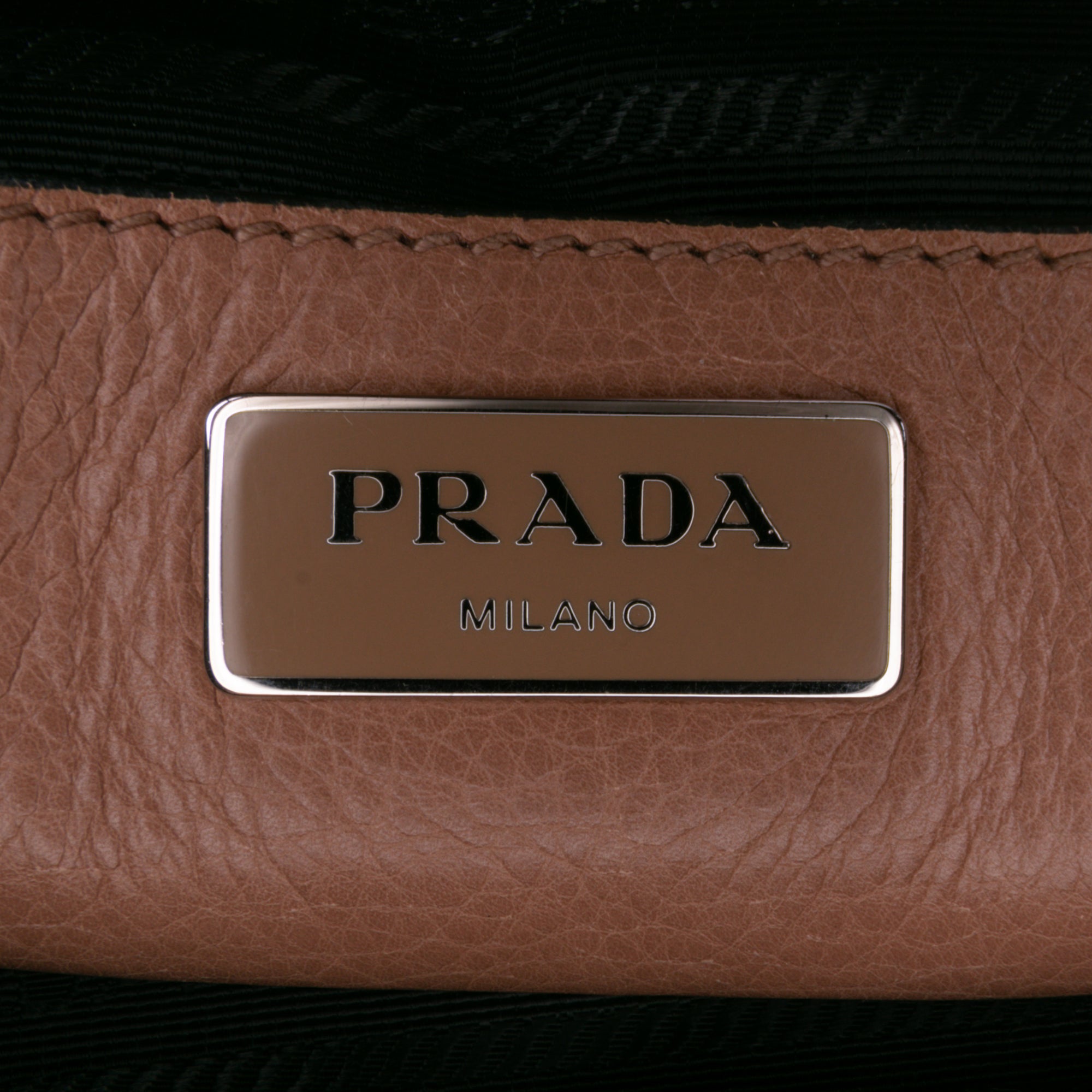 Glace Calf Twin Pocket Satchel