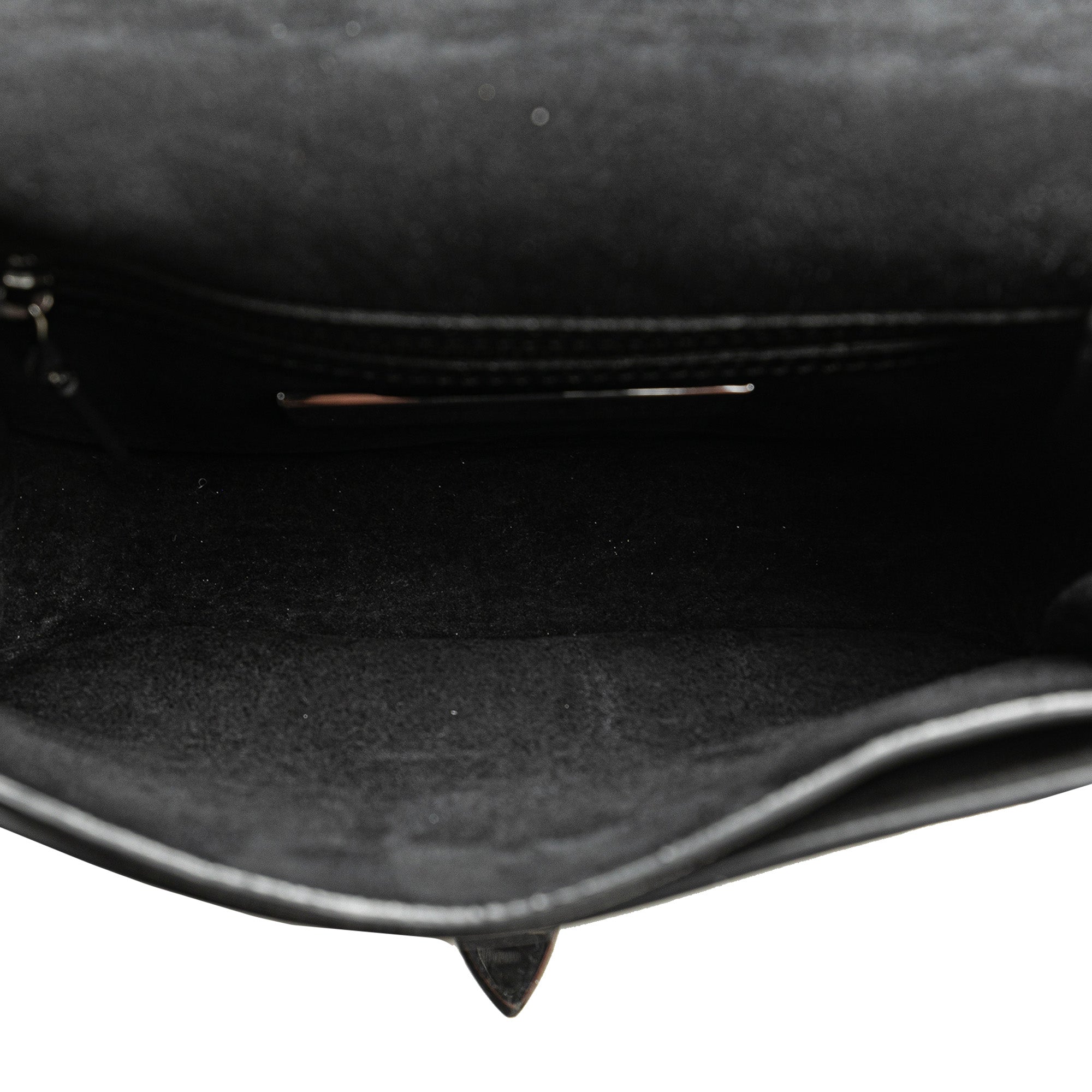 Craquele Calfskin Guitar Strap Rockstud Rolling Flap Crossbody