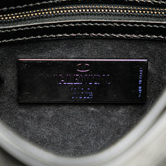 Craquele Calfskin Guitar Strap Rockstud Rolling Flap Crossbody