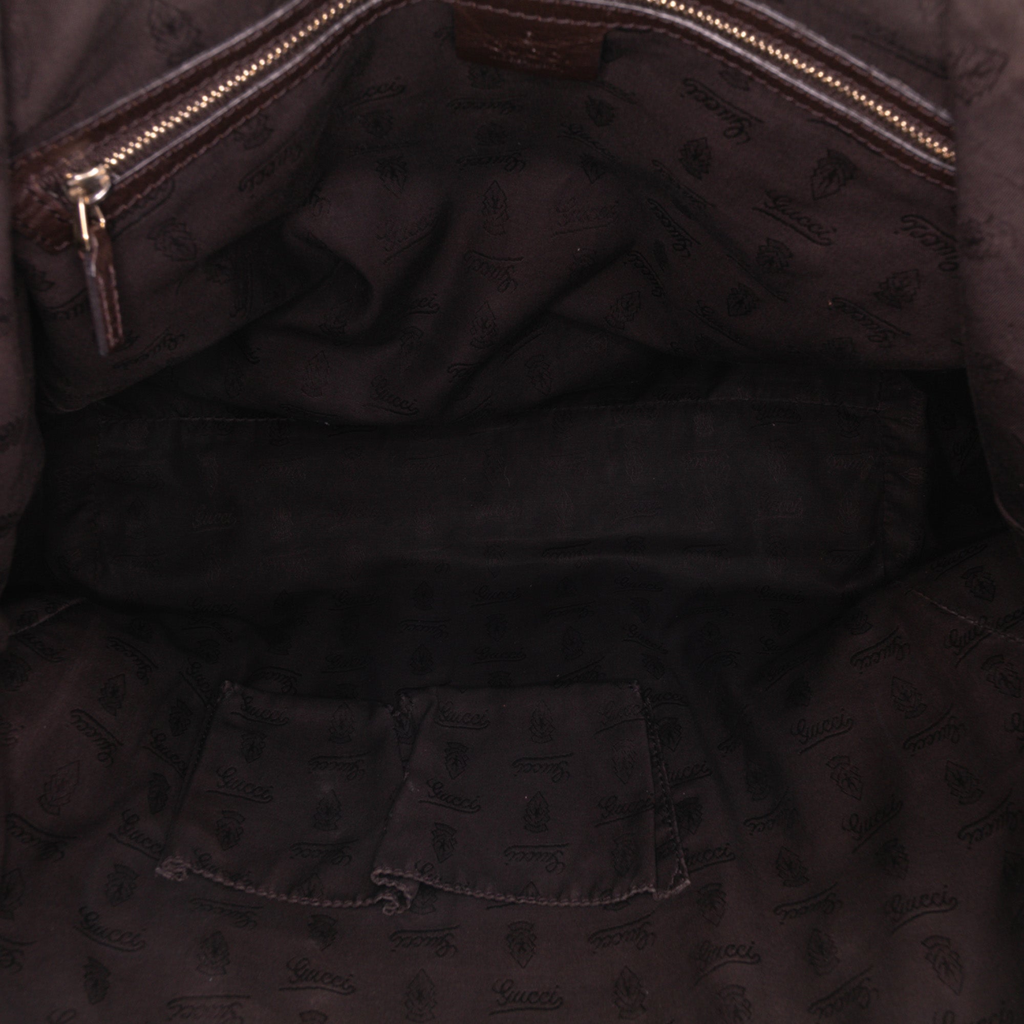 GG Canvas Charm Satchel