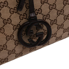 GG Canvas Charm Satchel