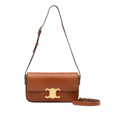 Triomphe Leather East-West Crossbody