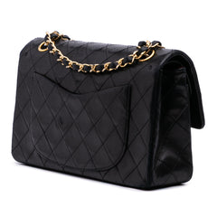 Small Classic Lambskin Double Flap