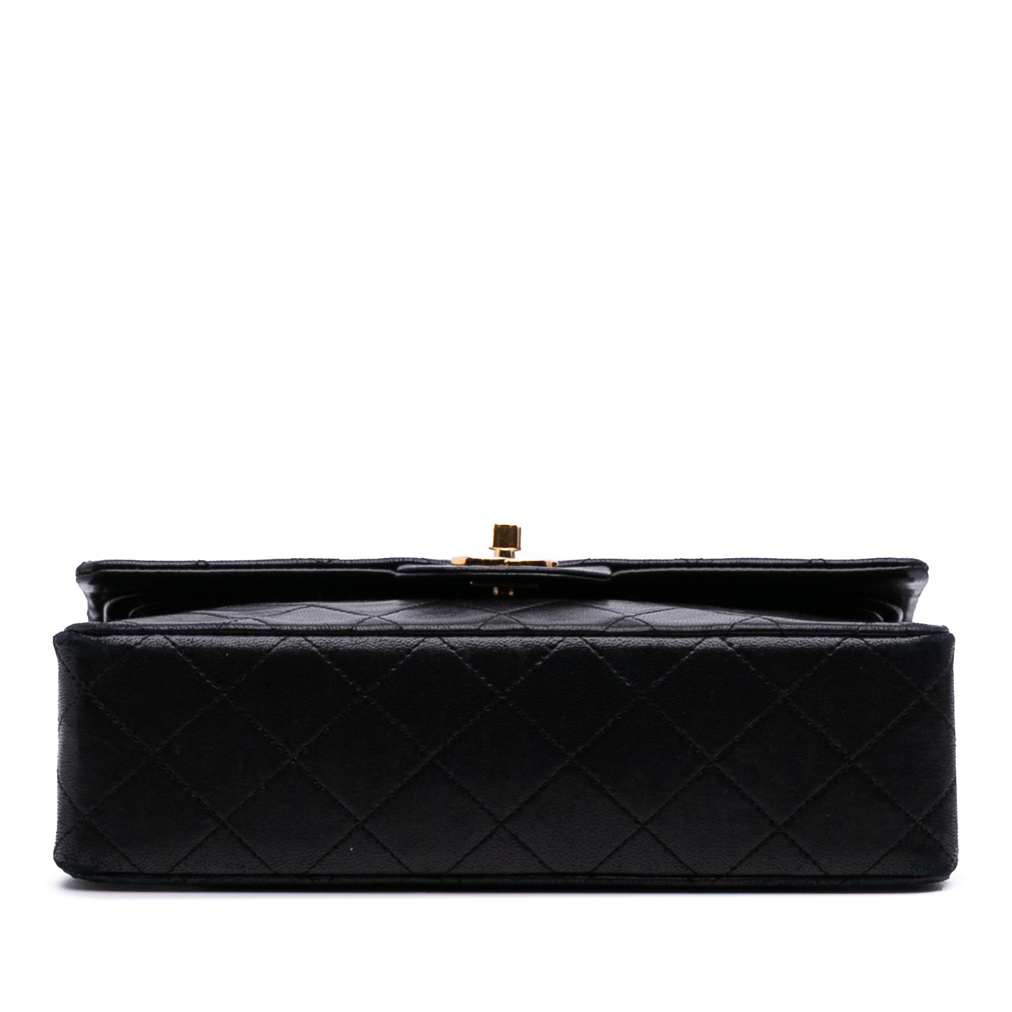 Small Classic Lambskin Double Flap