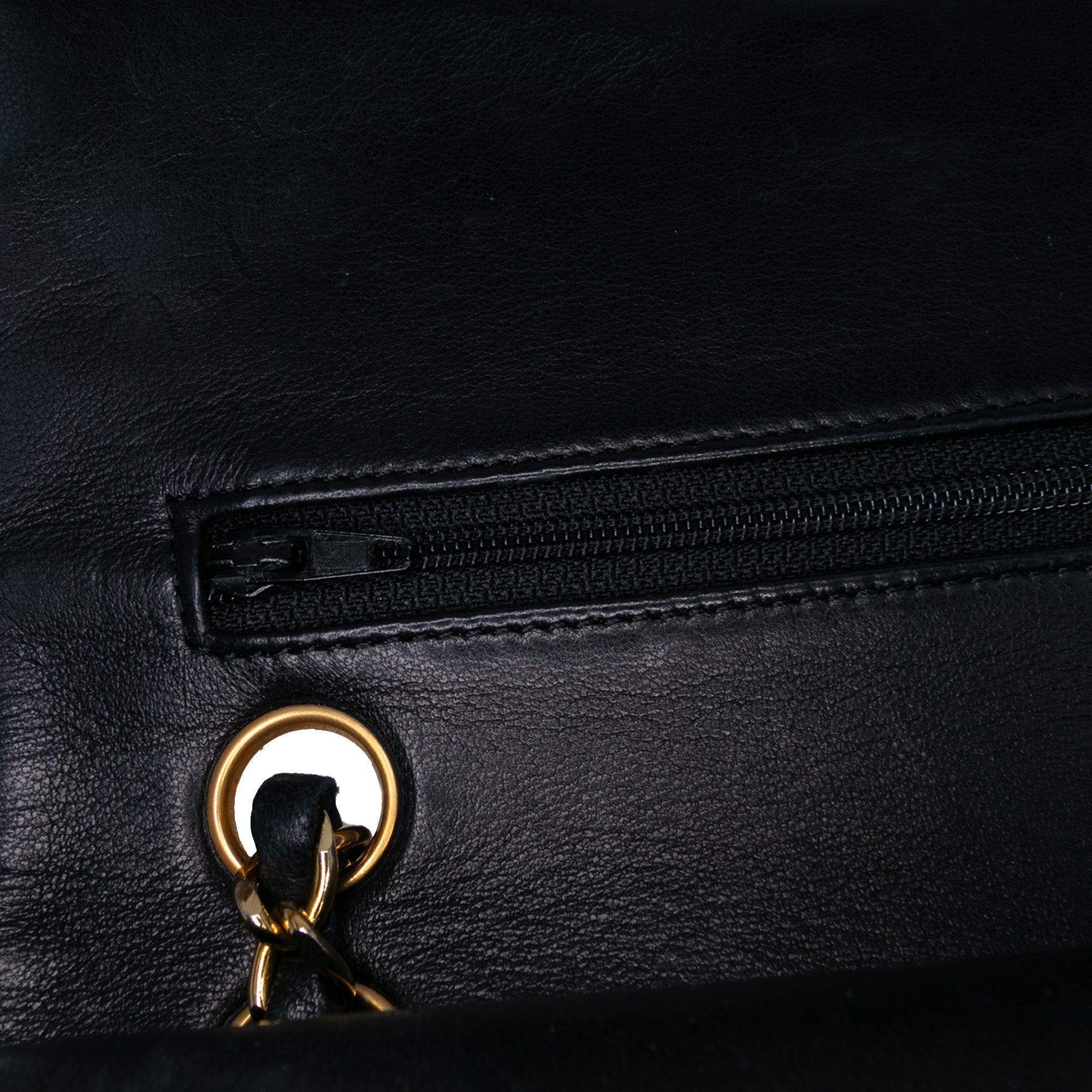 Small Classic Lambskin Double Flap