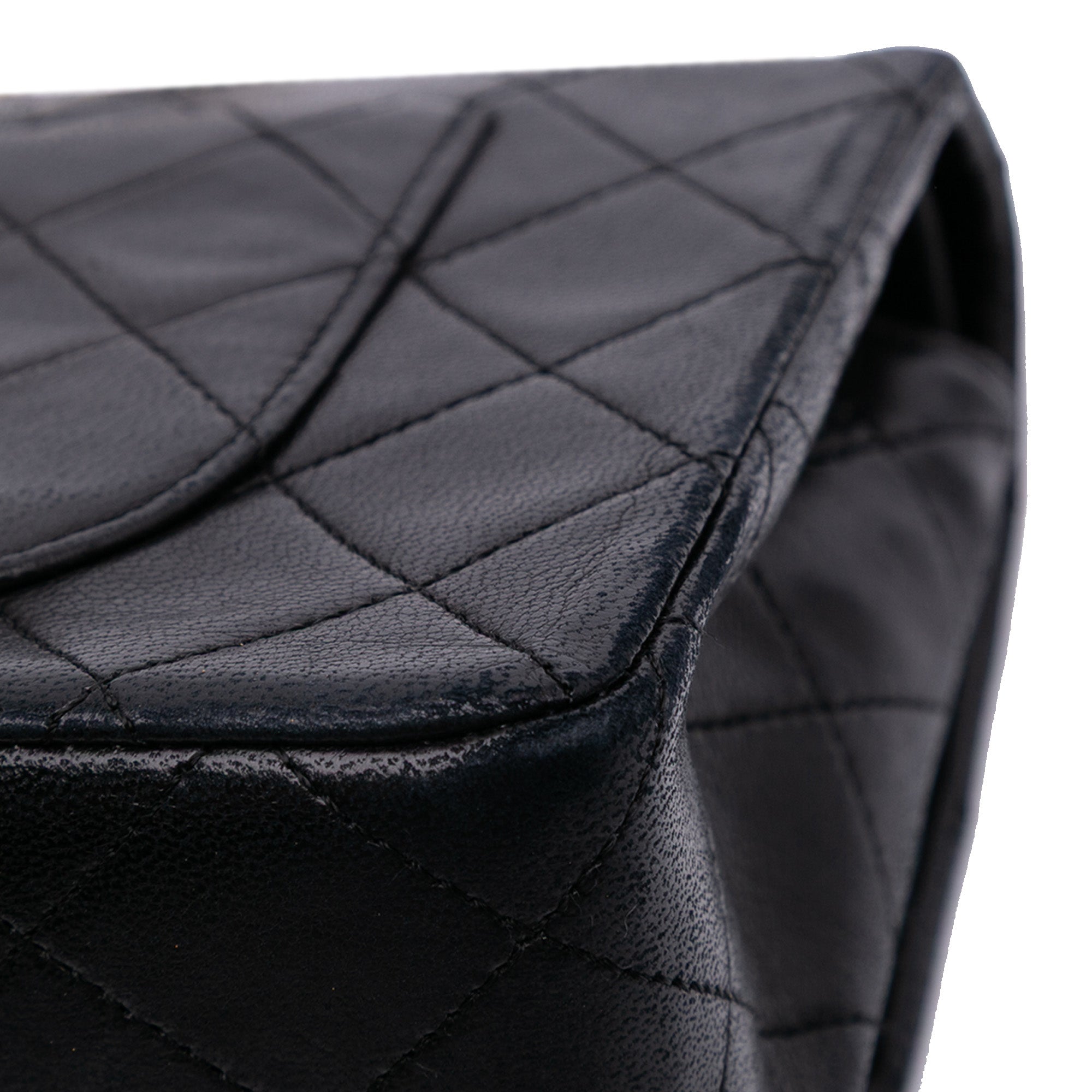 Small Classic Lambskin Double Flap