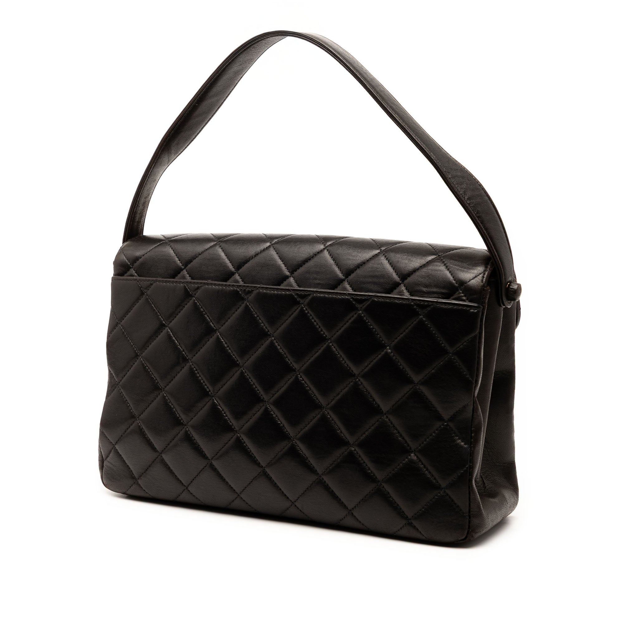 CC Quilted Lambskin Handbag