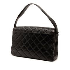 CC Quilted Lambskin Handbag