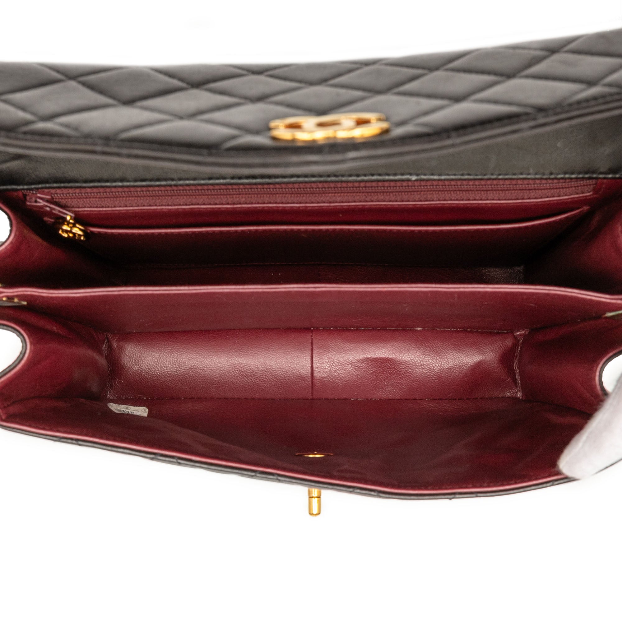 CC Quilted Lambskin Handbag