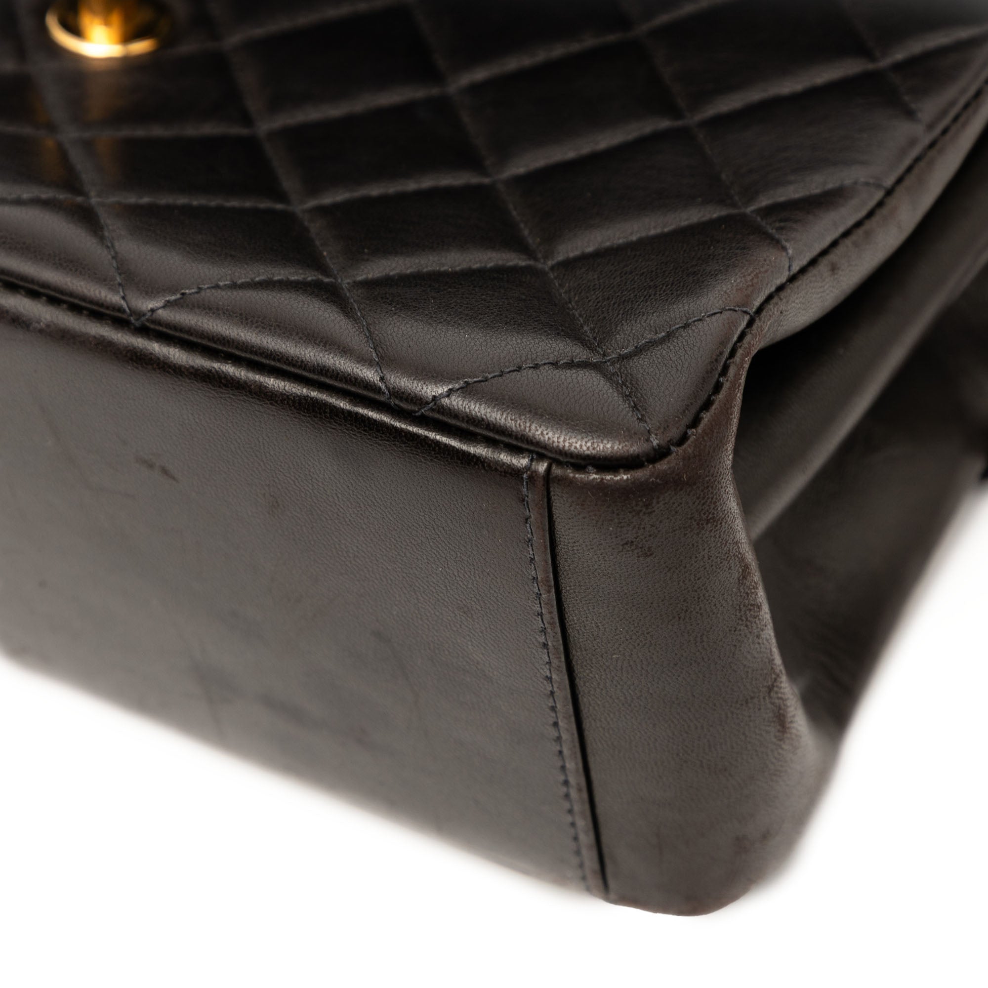 CC Quilted Lambskin Handbag
