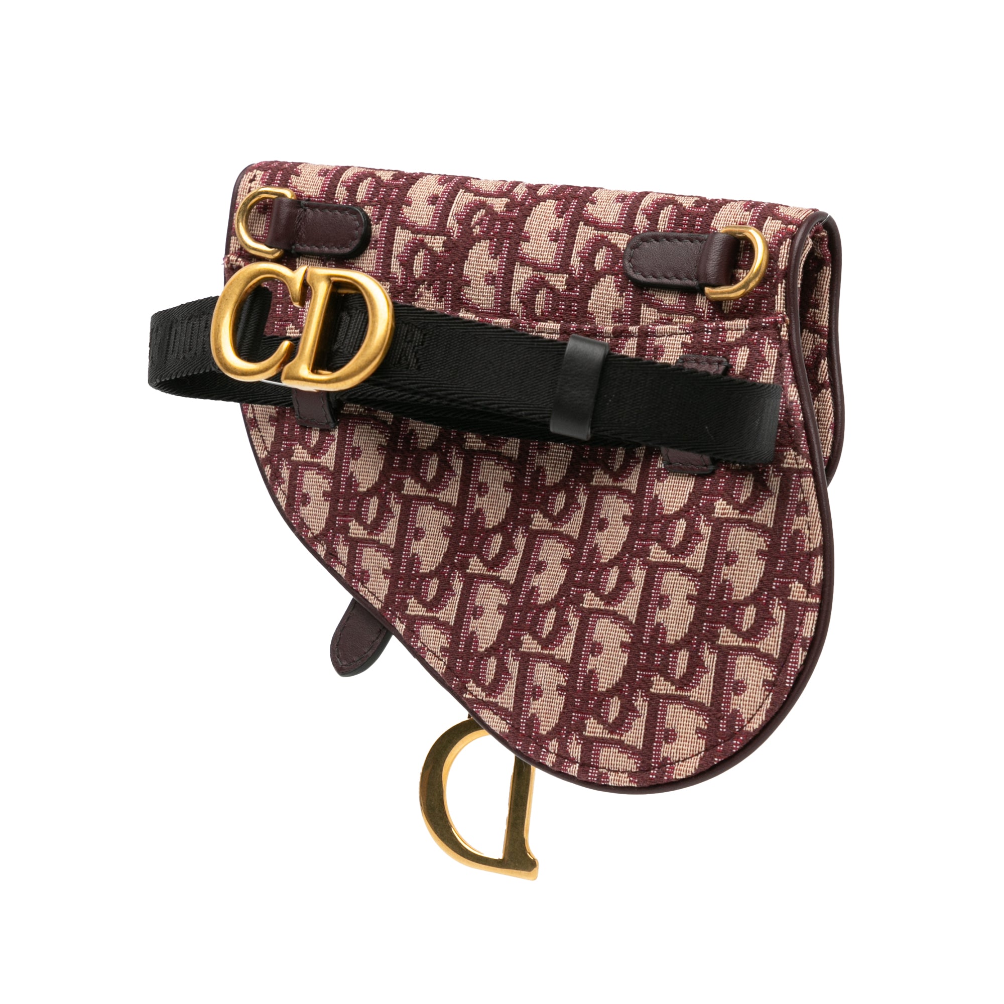 Oblique Saddle Belt Bag