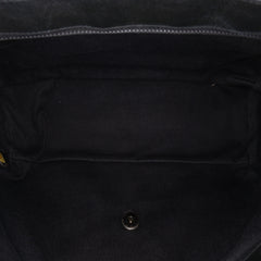 CC Quilted Washed Lambskin Studded Flap