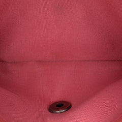 Quilted Calfskin Straight Lined Flap